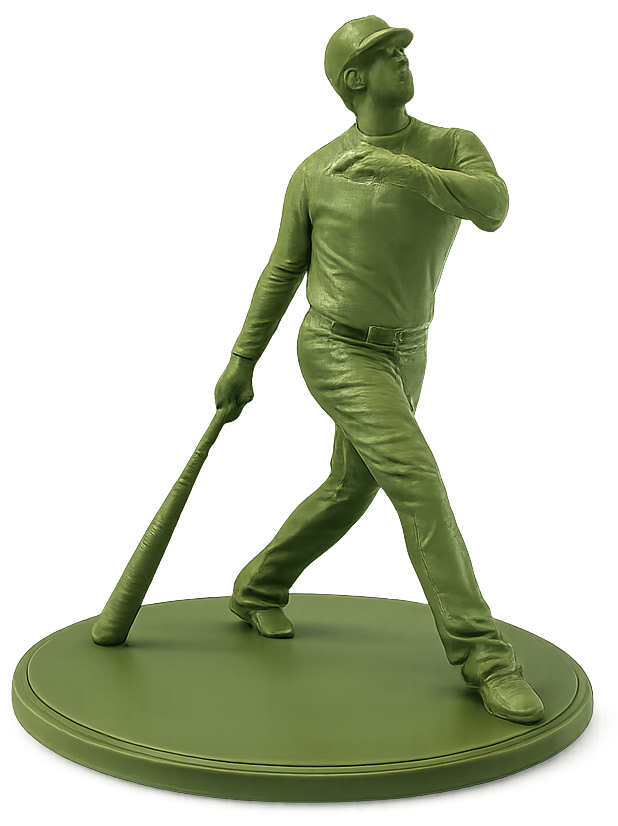 Slugger Baseball Army Men figurine