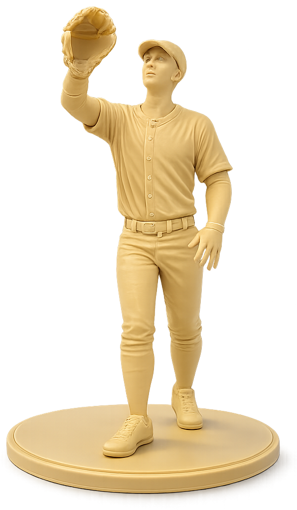 Thief Baseball Army Men figurine